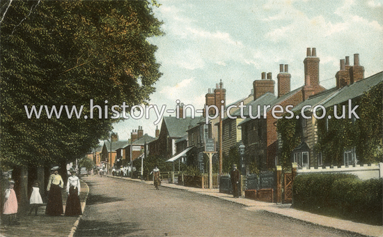 Station Road, Burnham on Crouch, Essex. c.1907